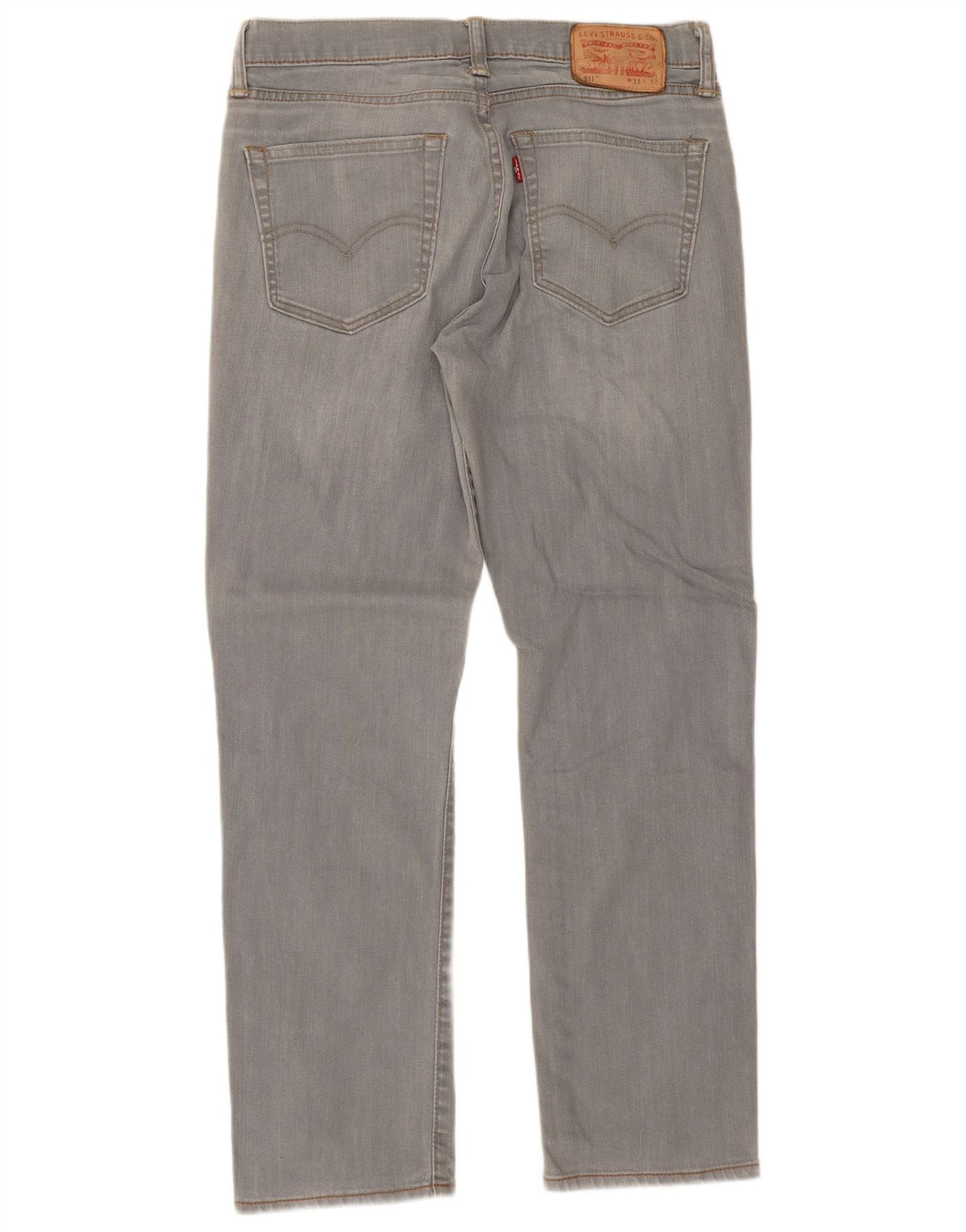 Levi's Mens 511 Slim Jeans W31 L27 Grey Cotton