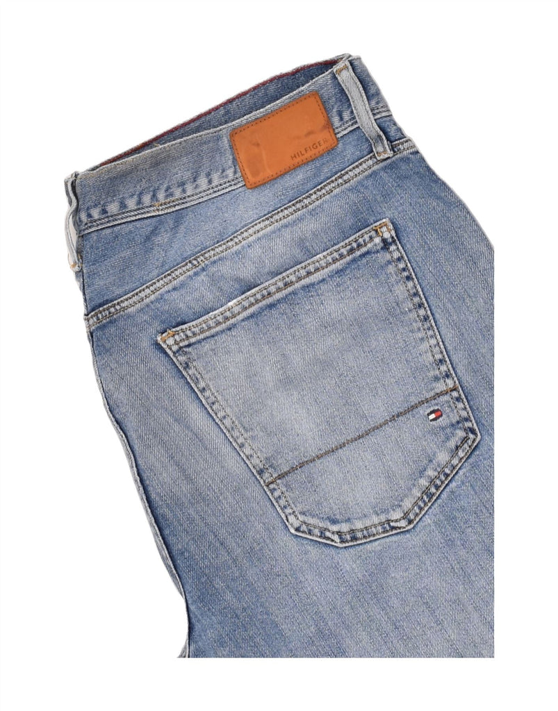 TOMMY HILFIGER Mens Bleecker Tapered Jeans W36 L31 Blue Cotton | Vintage Tommy Hilfiger | Thrift | Second-Hand Tommy Hilfiger | Used Clothing | Messina Hembry 