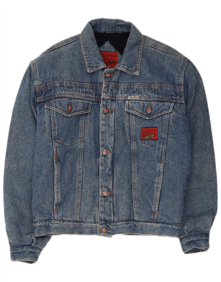 Cotton's Industries Womens Denim Jacket IT 42 Medium Blue