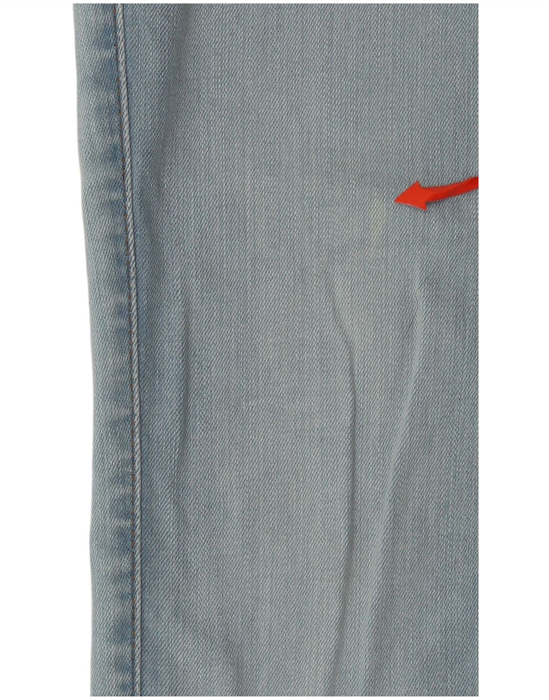 Lee Womens Marion Straight Jeans W29 L28 Blue Cotton