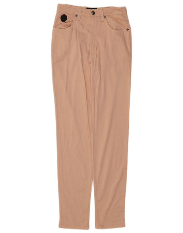 Trussardi Womens Slim Casual Trousers IT 43 Medium W29 L29 Pink