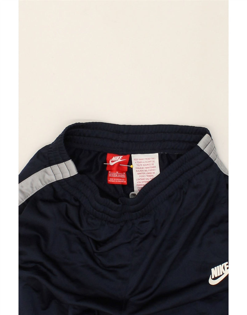 NIKE Boys Tracksuit Trousers Joggers 10-11 Years Medium Navy Blue | Vintage Nike | Thrift | Second-Hand Nike | Used Clothing | Messina Hembry 