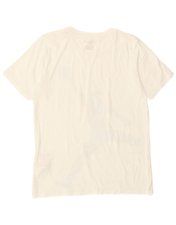 Jordan Boys Graphic T-Shirt Top 13-14 Years XL White Cotton