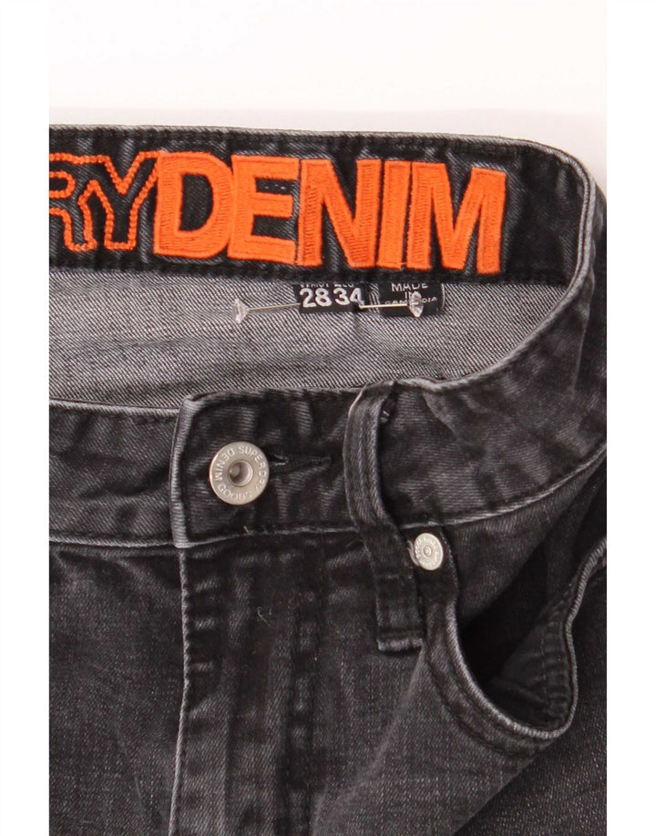 Superdry Womens Skinny Jeans W28 L34 Grey