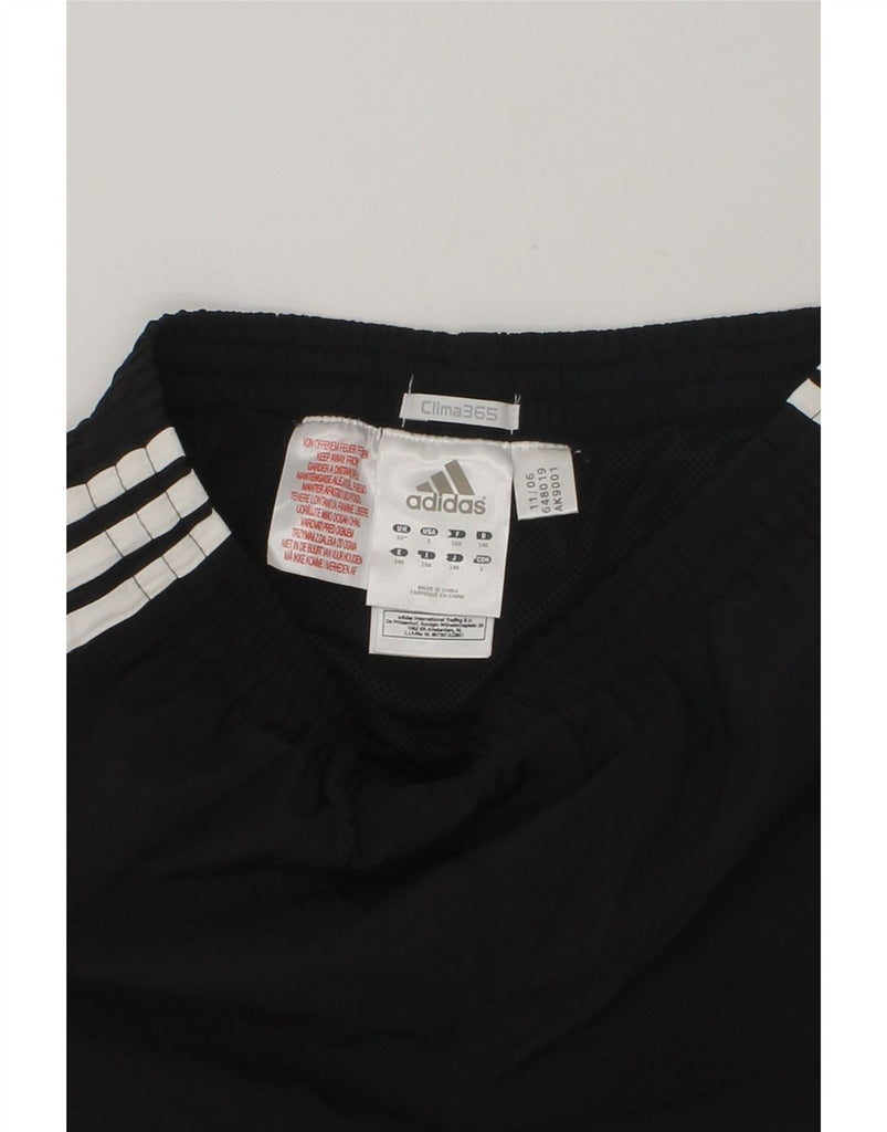 ADIDAS Boys Clima 365 Sport Shorts 9-10 Years Black Polyester | Vintage Adidas | Thrift | Second-Hand Adidas | Used Clothing | Messina Hembry 