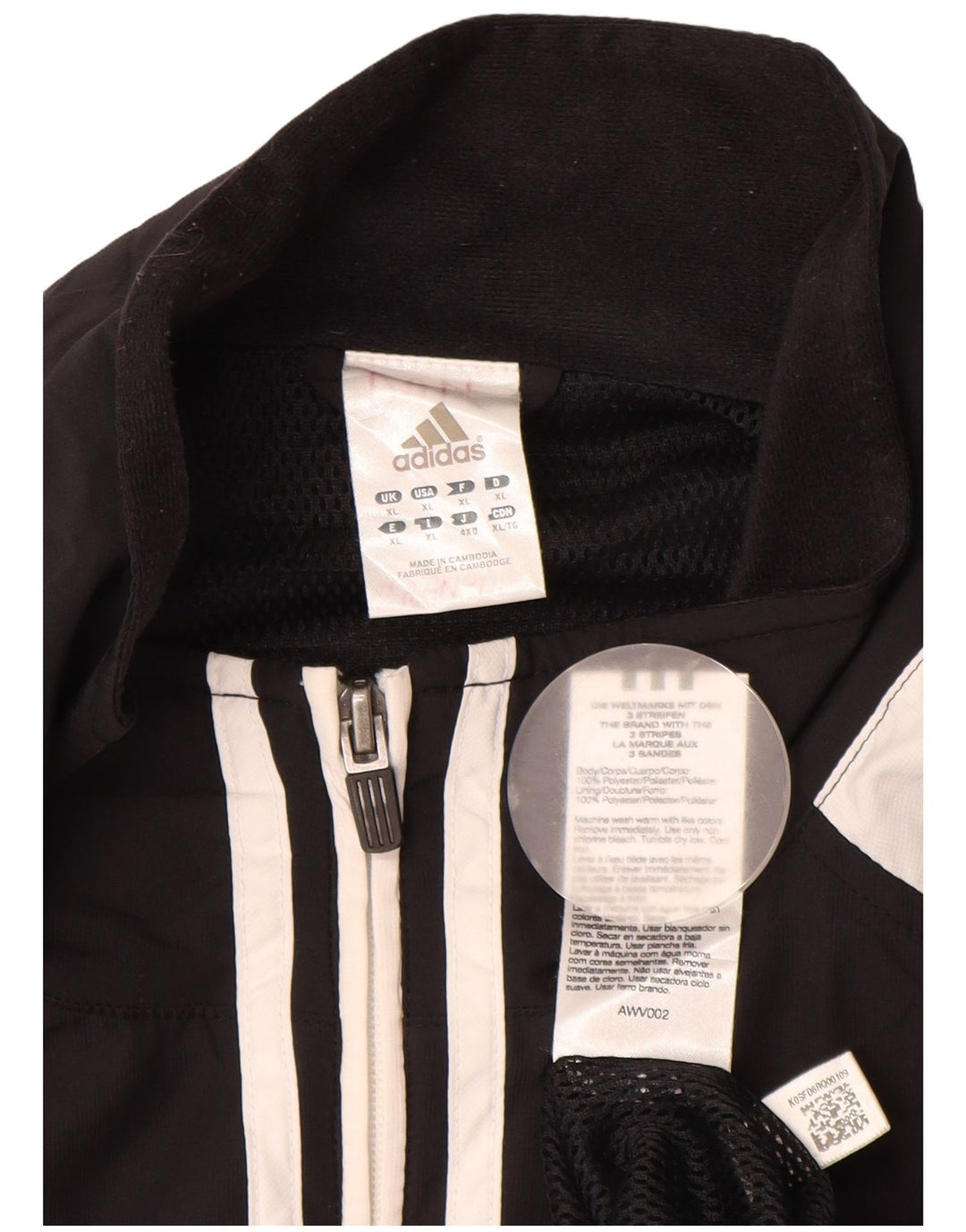 ADIDAS Mens Albuquerque United FC Tracksuit Top Jacket XL Black