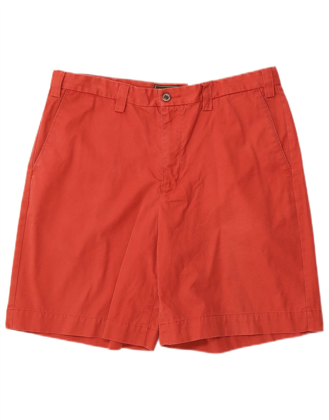Eddie Bauer Mens Chino Shorts W36 Large Red Cotton
