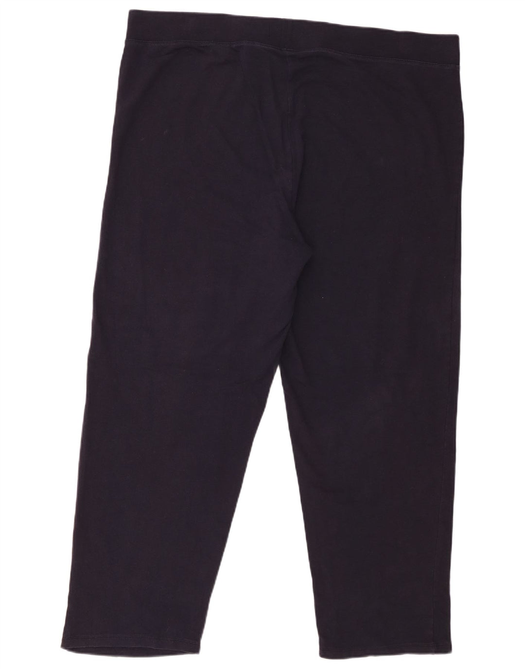 Marks & Spencer Womens Leggings UK 22 3XL Navy Blue Cotton