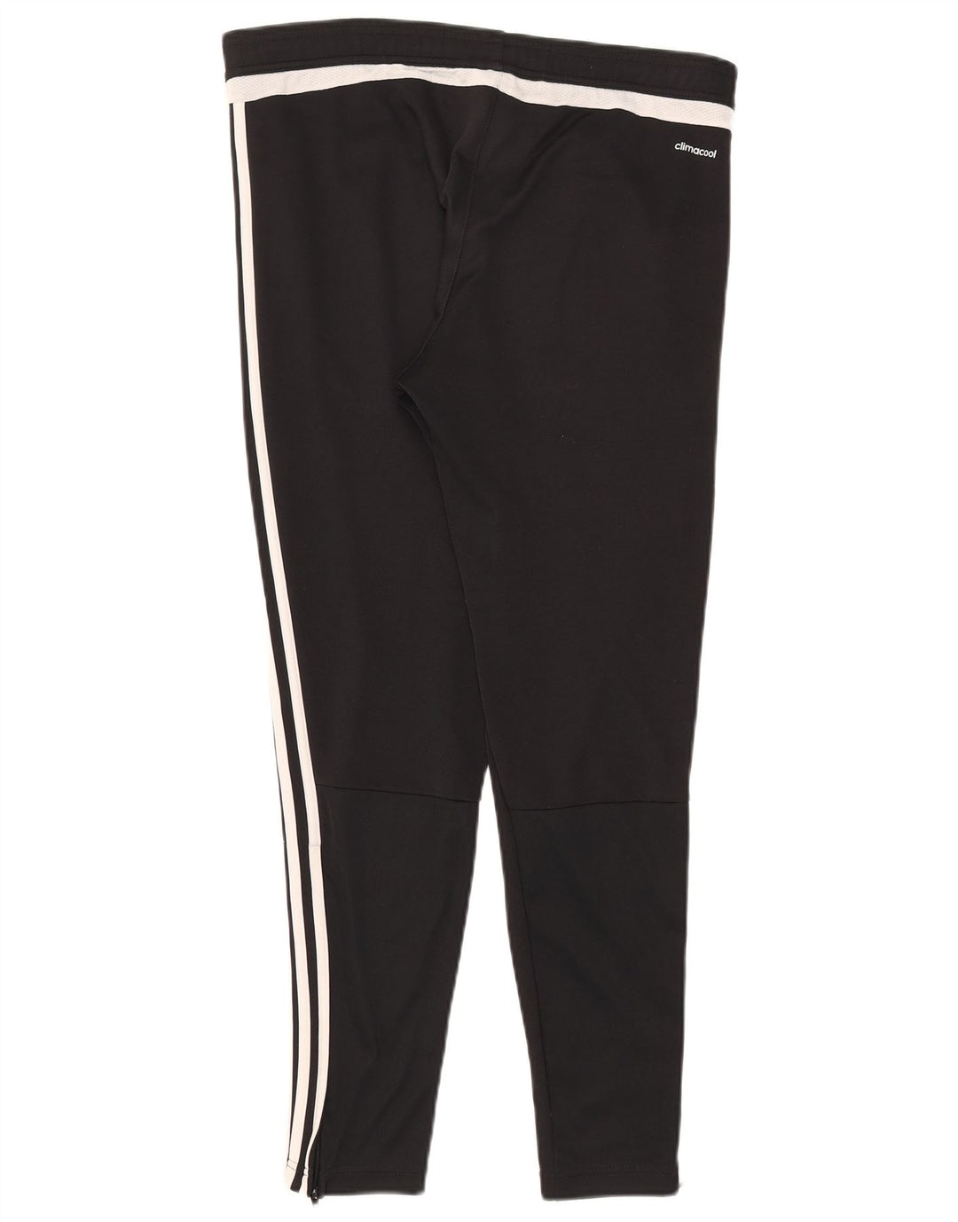 Adidas Mens Climacool Tracksuit Trousers Small Black Colourblock Polyester