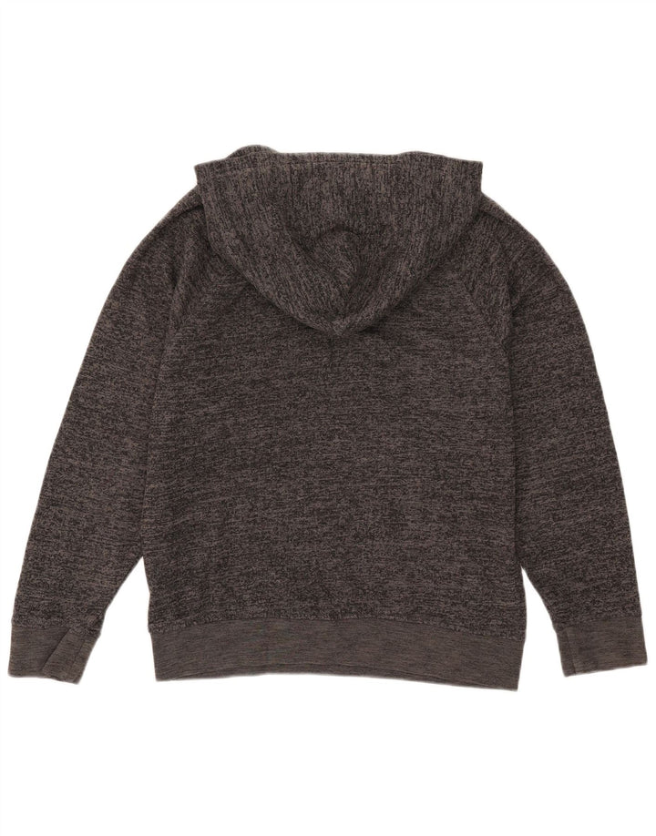 Levi's Mens Relaxed Hooded Jumper Sweater Small Grey Flecked Cotton