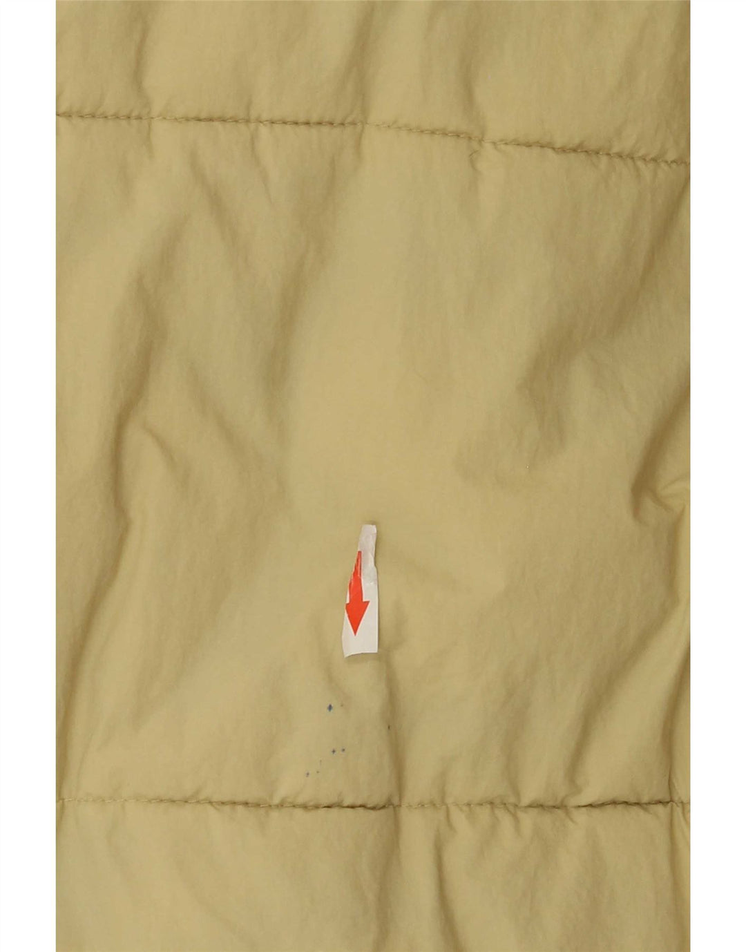 Zara Womens Padded Jacket UK 16 Large Yellow Nylon