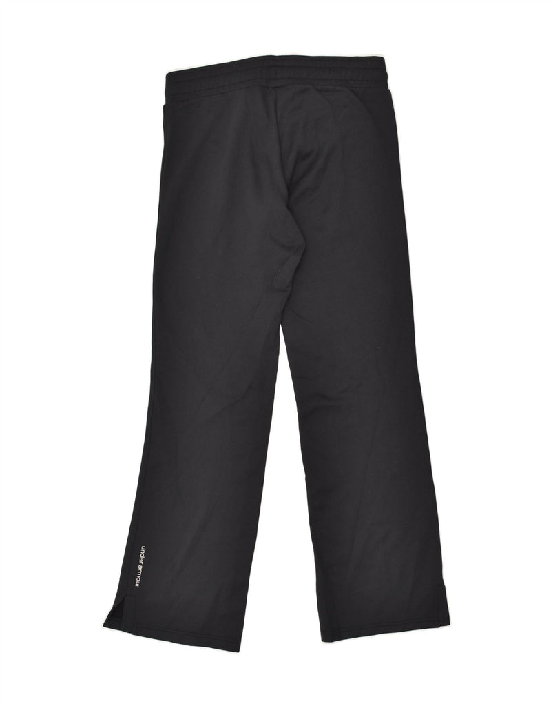 UNDER ARMOUR Mens Tracksuit Trousers Small Black Polyester | Vintage Under Armour | Thrift | Second-Hand Under Armour | Used Clothing | Messina Hembry 