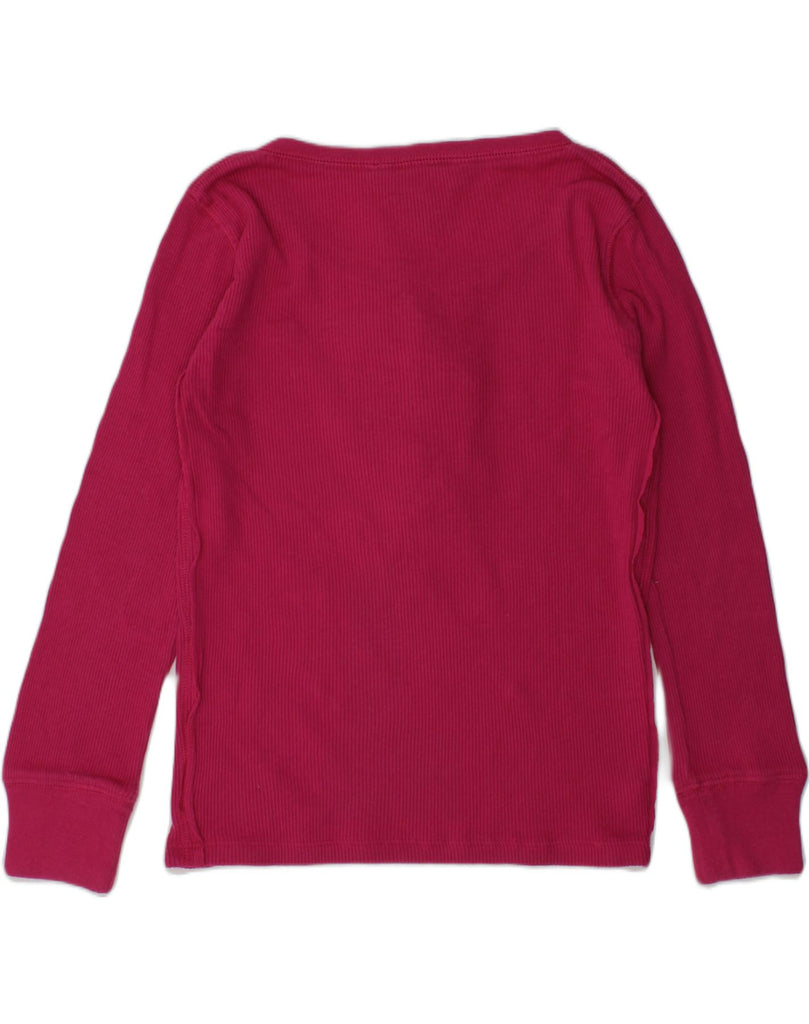 RALPH LAUREN Girls Top Long Sleeve 5-6 Years Pink Cotton | Vintage Ralph Lauren | Thrift | Second-Hand Ralph Lauren | Used Clothing | Messina Hembry 