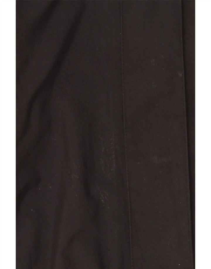 Jack Wolfskin Womens Hooded Oversized Rain Jacket UK 10 Small Black