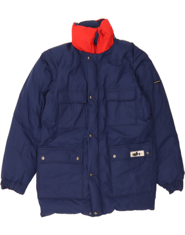 VINTAGE Mens Reversible Padded Jacket UK 40 Large Red Vintage Vintage and Second-Hand Vintage from Messina Hembry 