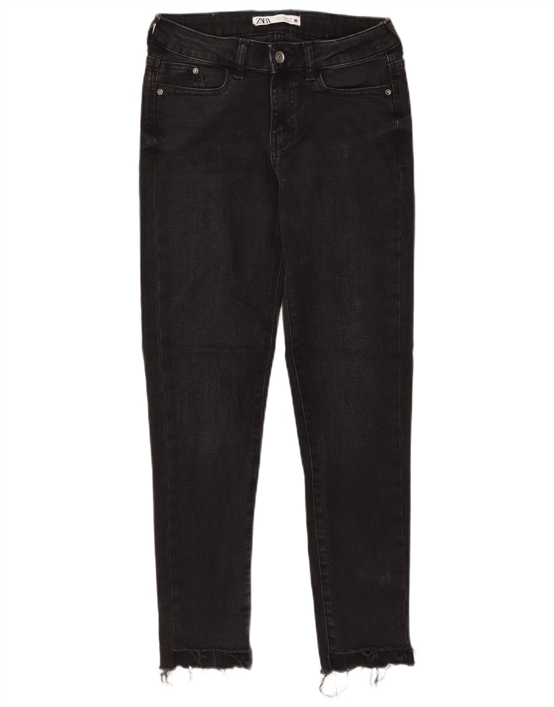 Zara Womens Skinny Jeans EU 38 Small W28 L27 Black
