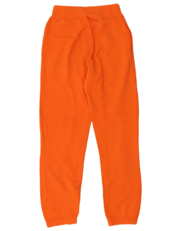 Zara Womens Tracksuit Trousers Joggers UK 8 Small  Orange Cotton