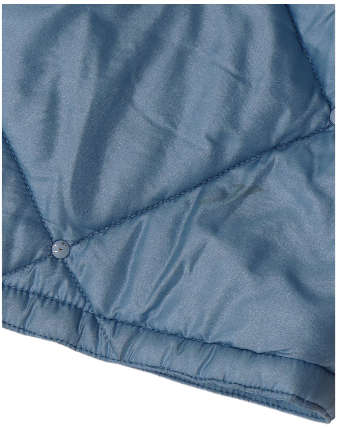 Ellesse Womens Quilted Jacket EU 38 Medium Blue