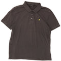 Lyle & Scott Mens Polo Shirt XL Grey Cotton