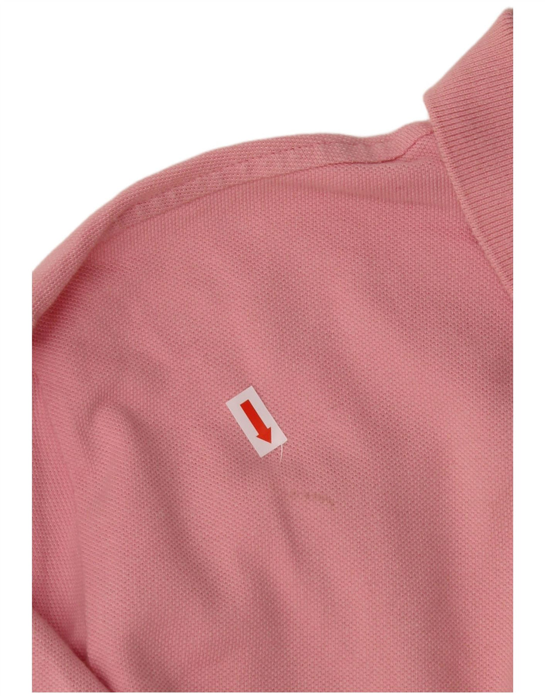POLO RALPH LAUREN Mens Custom Fit Long Sleeve Polo Shirt Large Pink Cotton