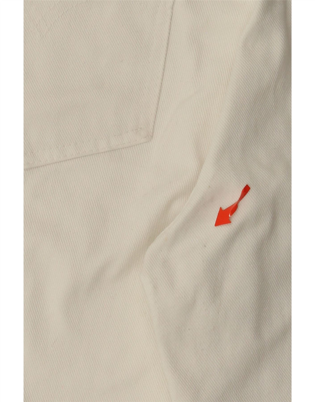 Levi's Womens 630 Tapered Jeans W33 L27 Off White