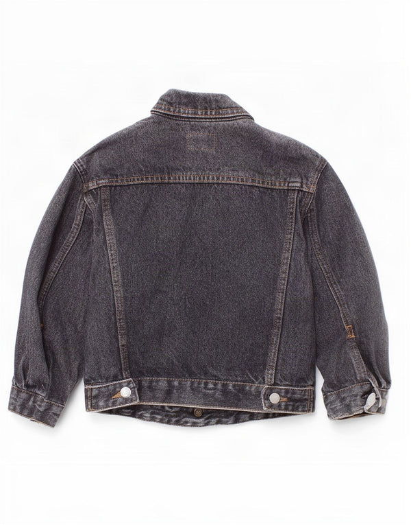 Stefanel Baby Boys Denim Jacket 18-24 Months Grey Cotton