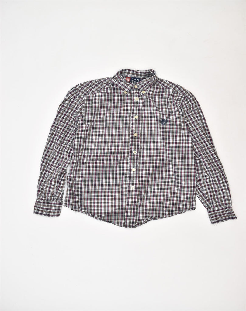 CHAPS Boys Shirt 8-9 Years Multicoloured Check Cotton | Vintage | Thrift | Second-Hand | Used Clothing | Messina Hembry 