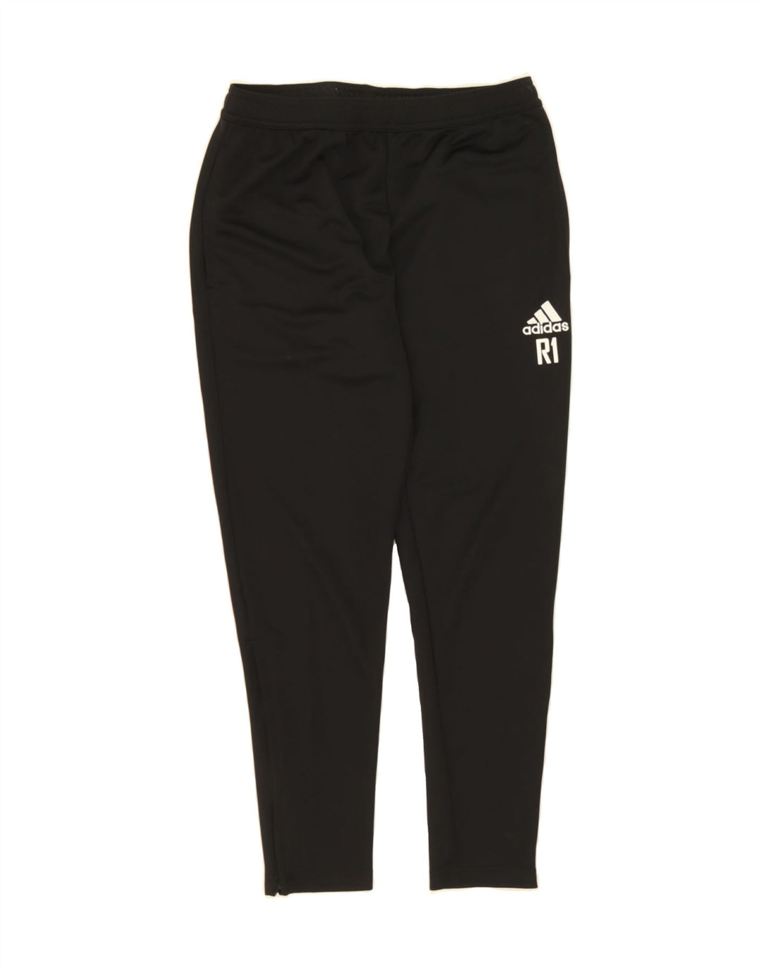 ADIDAS Mens Aeroready Graphic Tracksuit Trousers Medium  Black Polyester Vintage Adidas and Second-Hand Adidas from Messina Hembry 