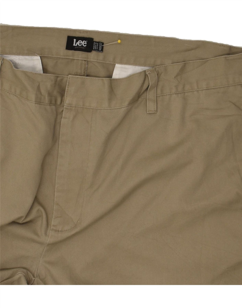 LEE Mens Straight Chino Trousers W40 L29 Beige Cotton | Vintage Lee | Thrift | Second-Hand Lee | Used Clothing | Messina Hembry 