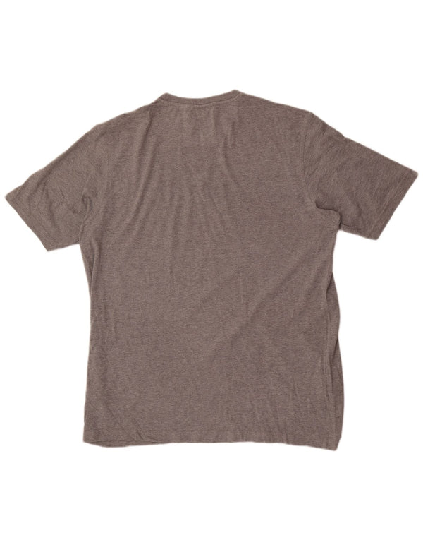 Fila Mens T-Shirt Top IT 56 2XL Grey Flecked
