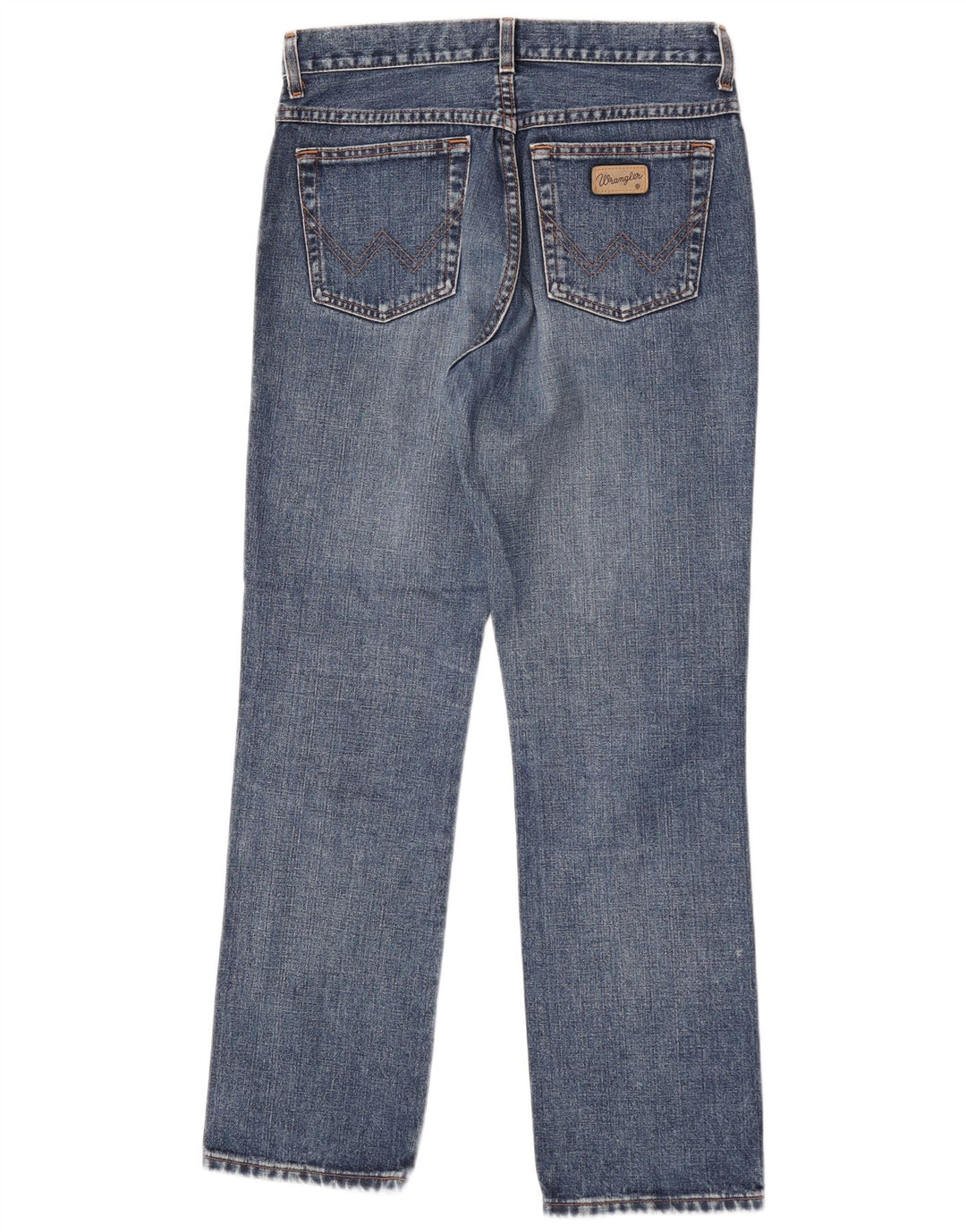 Wrangler Womens Grace Straight Jeans W31 L30 Blue Cotton