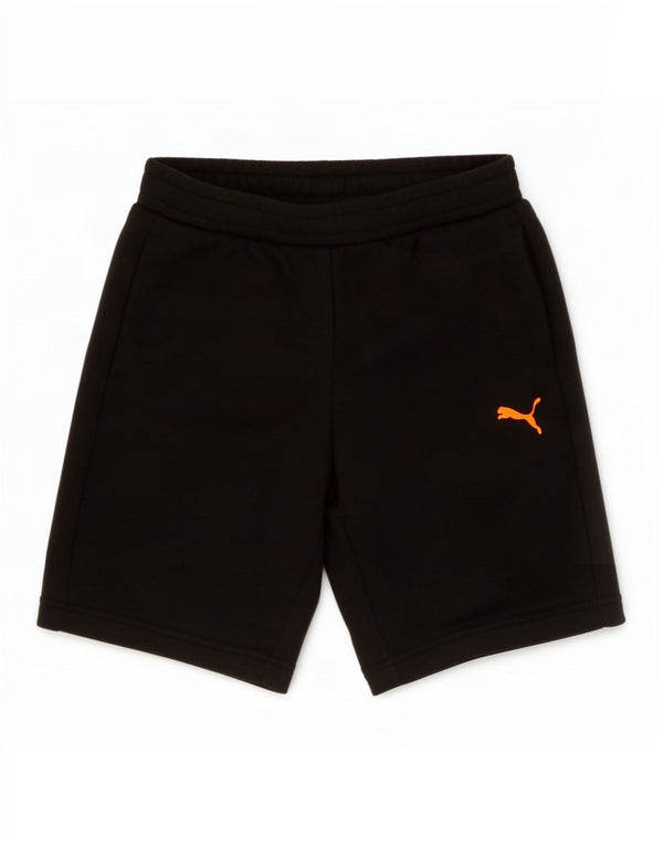 Puma Boys Sport Shorts 9-10 Years Black Cotton