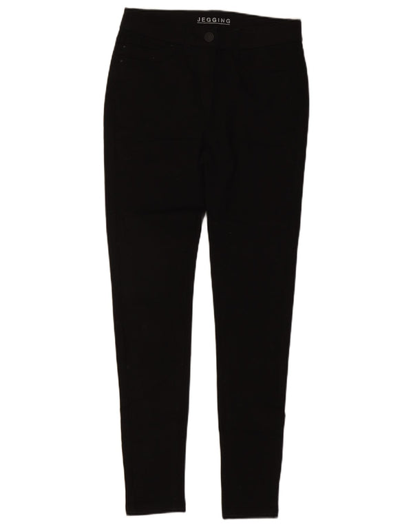 Marks & Spencer Womens Jegging Jeans UK 10 Small W27 L29 Black Cotton