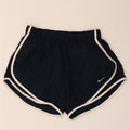 NIKE Womens Dri Fit Sport Shorts UK 12 Medium  Navy Blue