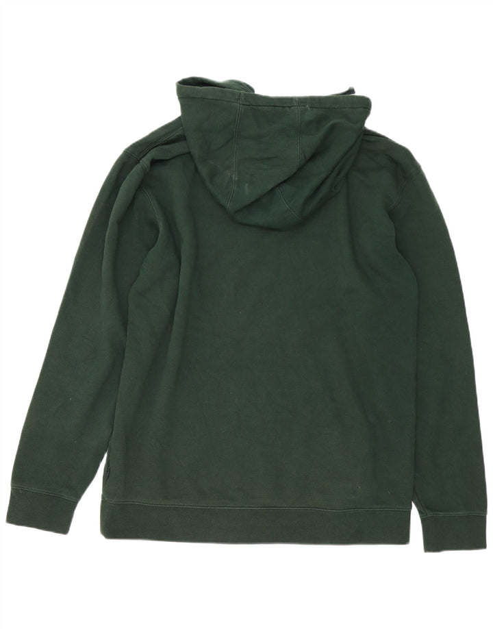 Vans Mens Hoodie Jumper Large Green Cotton
