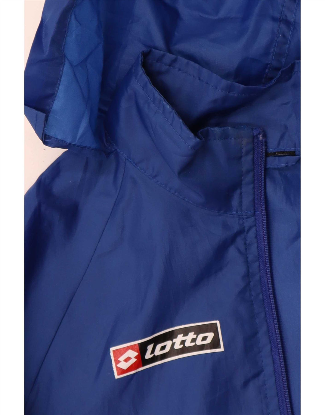 Lotto Girls Hooded Rain Jacket 11-12 Years Blue