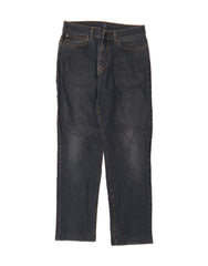 TRUSSARDI Mens Straight Jeans W33 L30 Navy Blue