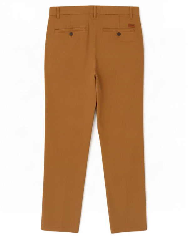 Timberland Mens Slim Chino Trousers W31 L29 Beige Cotton