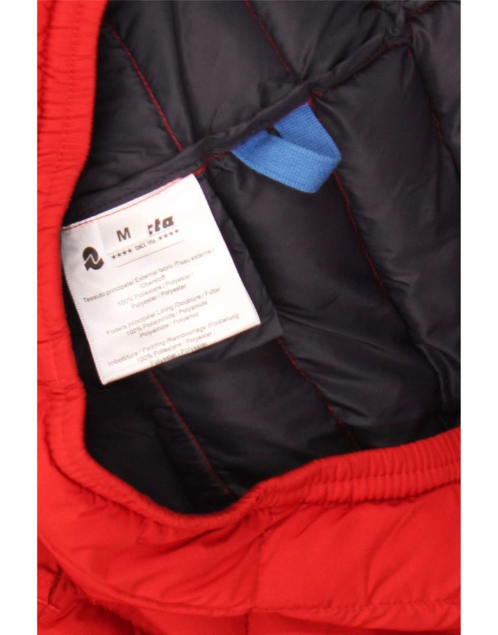 Invicta Mens Hooded Padded Jacket UK 38 Medium Red Polyester