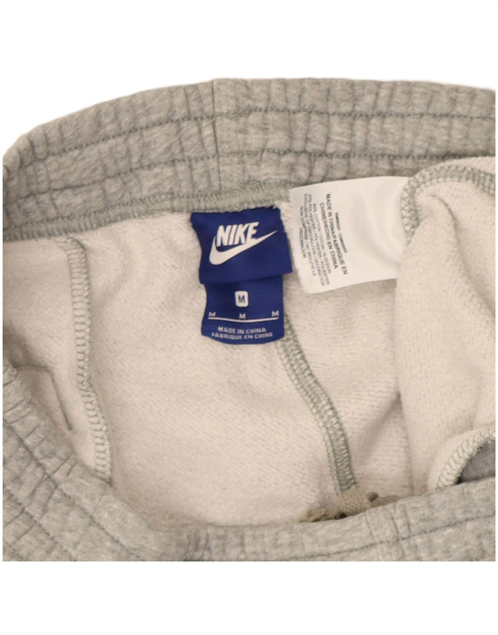 Nike Mens Tracksuit Trousers Joggers Medium Grey Flecked Cotton