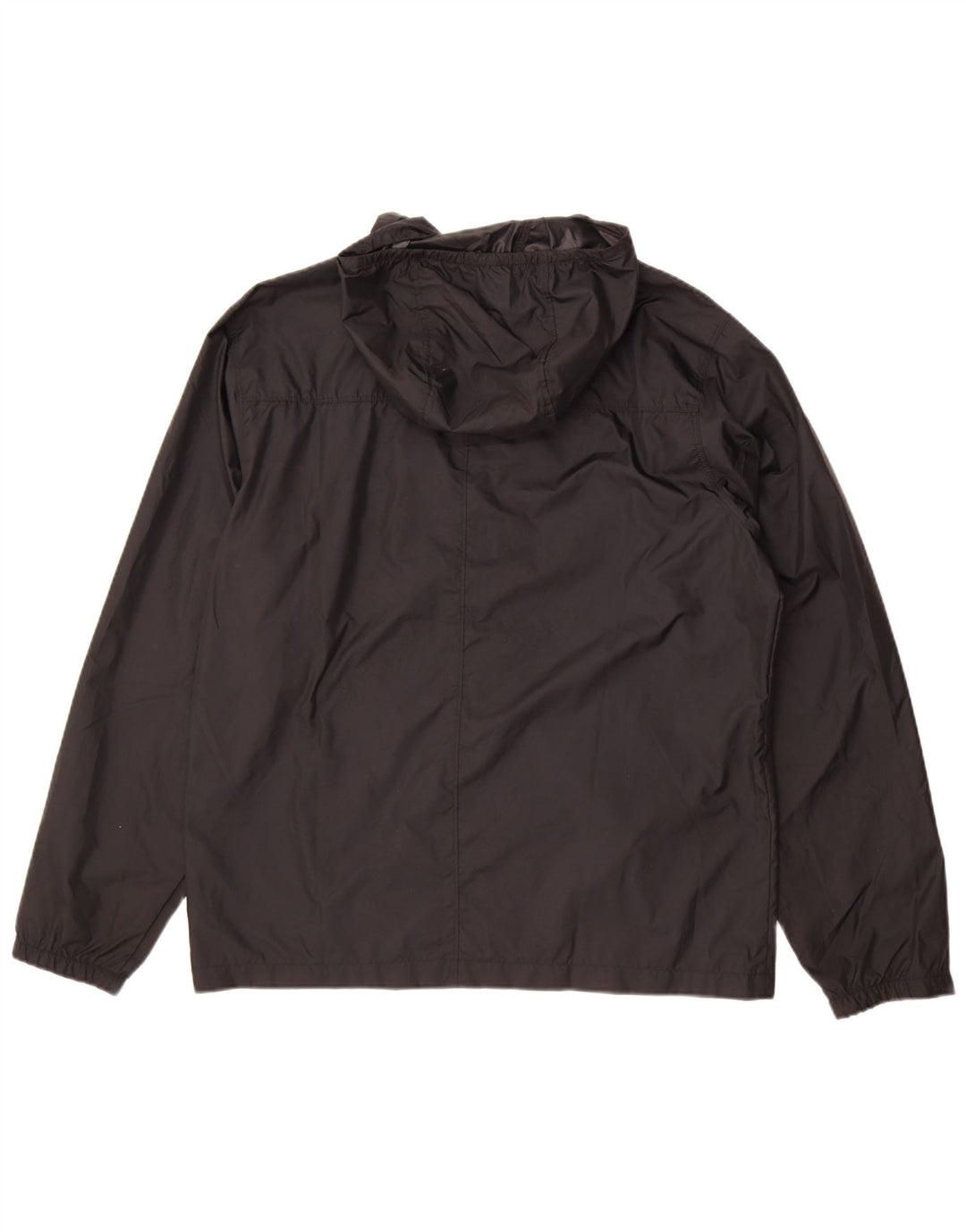 Columbia Mens Hooded Rain Jacket UK 38 Medium Black Polyester