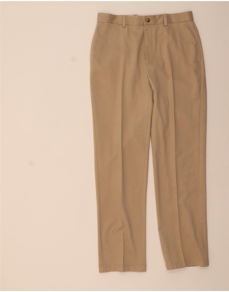 ORVIS Mens Straight Chino Trousers W34 L34 Beige Cotton Vintage Orvis and Second-Hand Orvis from Messina Hembry 