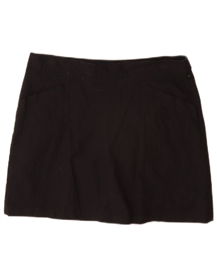 Dockers Womens A-Line Skirt US 12 Large W32  Black Cotton