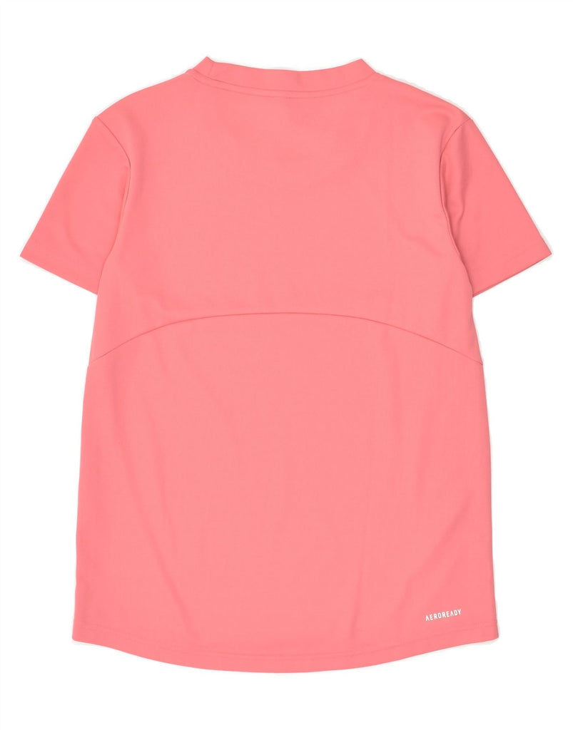 ADIDAS Womens T-Shirt Top UK 4/6 XS Pink | Vintage Adidas | Thrift | Second-Hand Adidas | Used Clothing | Messina Hembry 