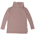 Gap Womens Oversized Top Long Sleeve UK 10 Small Pink Flecked Polyester
