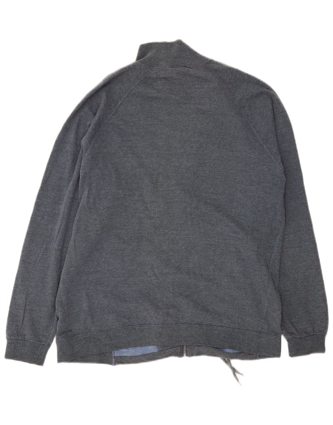 Champion Mens Graphic Tracksuit Top Jacket Small Navy Blue Cotton