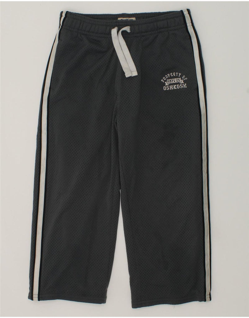 OSH KOSH Boys Tracksuit Trousers 4-5 Years Grey Polyester | Vintage Osh Kosh | Thrift | Second-Hand Osh Kosh | Used Clothing | Messina Hembry 