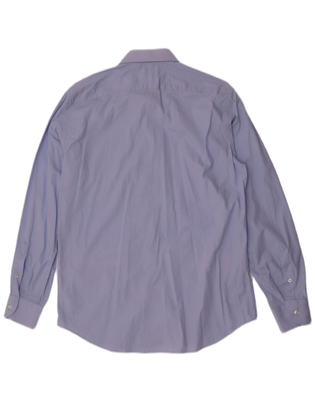 Navigare Mens Shirt Size 40 15 3/4 Medium Blue Cotton