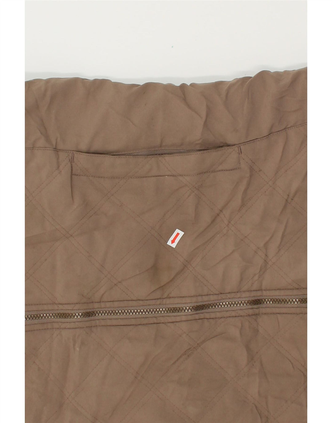 MUSTO Womens Quilted Gilet UK 14 Medium Brown Polyester Vintage Musto and Second-Hand Musto from Messina Hembry 
