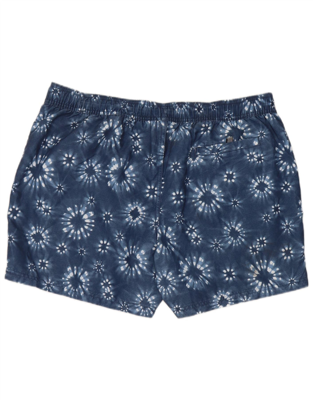 Marks & Spencer Mens Swimming Shorts XL Blue Tie Dye Polyester